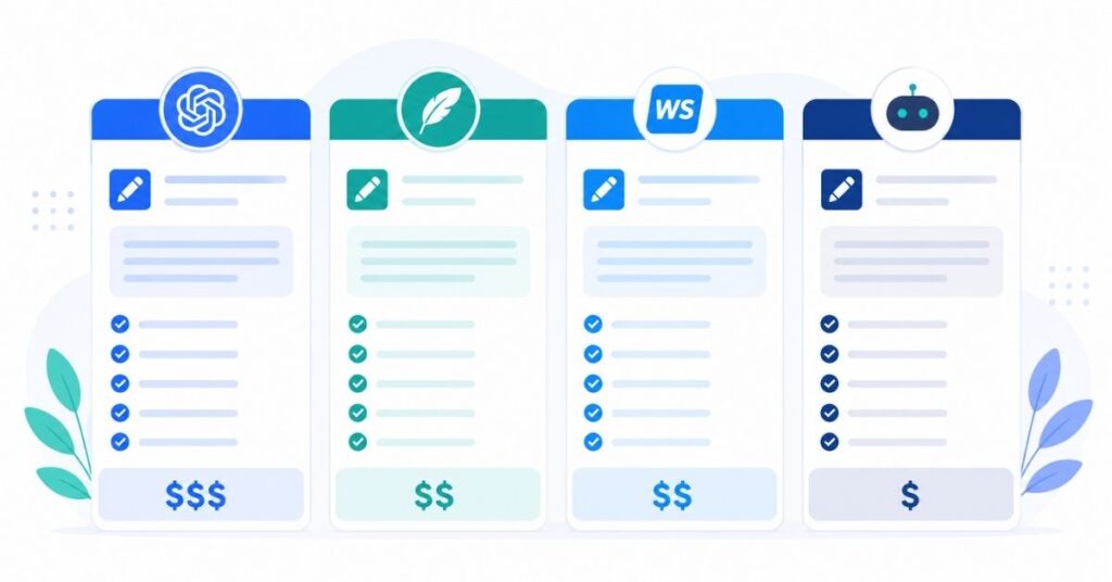 Las mejores alternativas a Writesonic para escribir con IA en español 2026