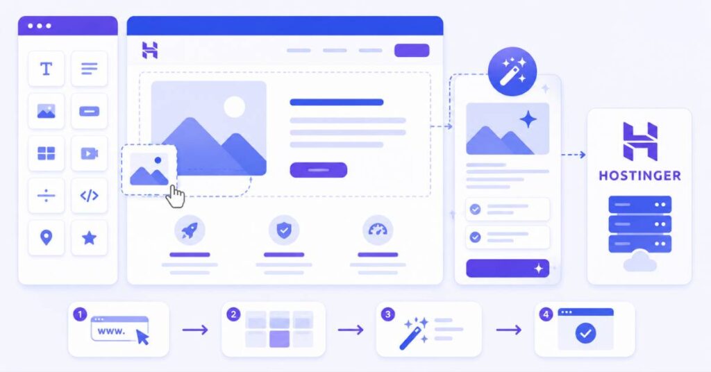 Tutorial cómo crear una web con inteligencia artificial en Hostinger 2026
