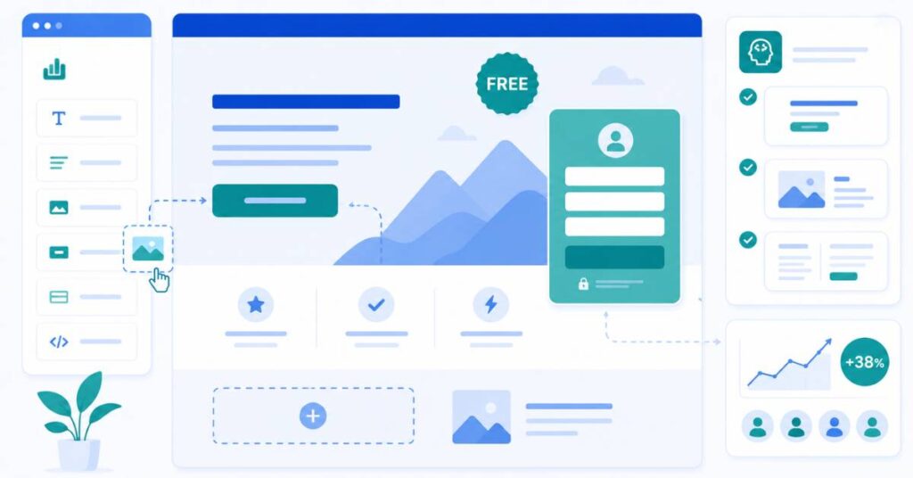 Cómo crear una landing page con inteligencia artificial gratis paso a paso en 2026