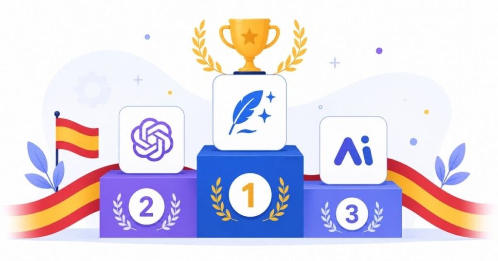 Ranking de la mejor inteligencia artificial para escribir en español en 2026