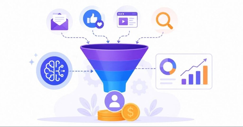 25 prompts de inteligencia artificial para marketing digital listos para usar en 2026